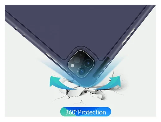 Dux Ducis Osom Series iPad Pro 11 (2018/2020) Hoes Tri-Fold Blauw afbeelding 7