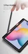 Dux Ducis Osom Series Galaxy Tab S6 Lite Hoesje Tri-fold Blauw afbeelding 11