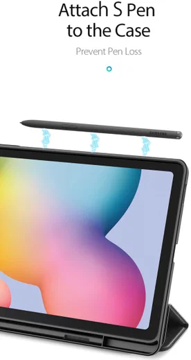 Dux Ducis Osom Series Galaxy Tab S6 Lite Hoesje Tri-fold Blauw afbeelding 12