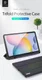 Dux Ducis Osom Series Galaxy Tab S6 Lite Hoesje Tri-fold Blauw afbeelding 5