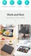 Dux Ducis Osom Series Galaxy Tab S6 Lite Hoesje Tri-fold Blauw afbeelding 6