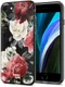 HappyCase Apple iPhone 8 Flexibel TPU Hoesje Rozen Print afbeelding 2