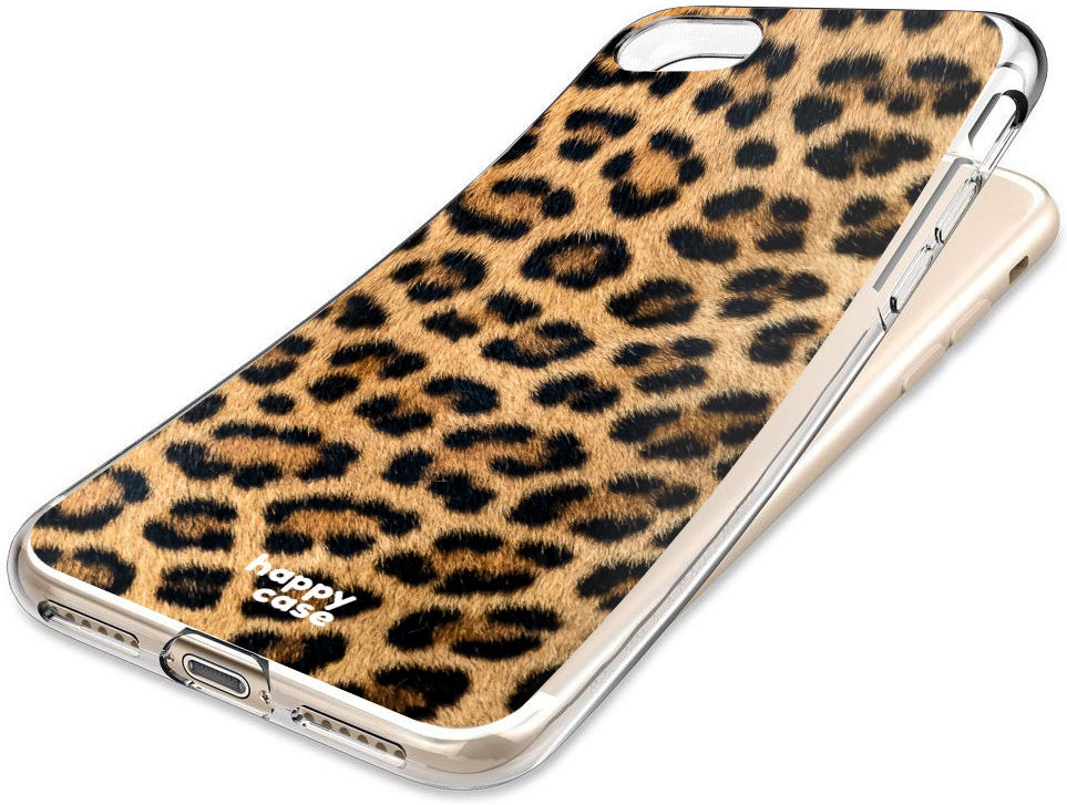 HappyCase Apple iPhone 8 Flexibel TPU Hoesje Wilde Panter Print afbeelding 9