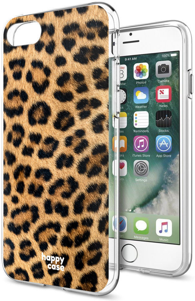 HappyCase Apple iPhone 8 Flexibel TPU Hoesje Wilde Panter Print afbeelding 8