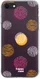 HappyCase Apple iPhone 8 Flexibel TPU Hoesje Cirkels Print afbeelding 1