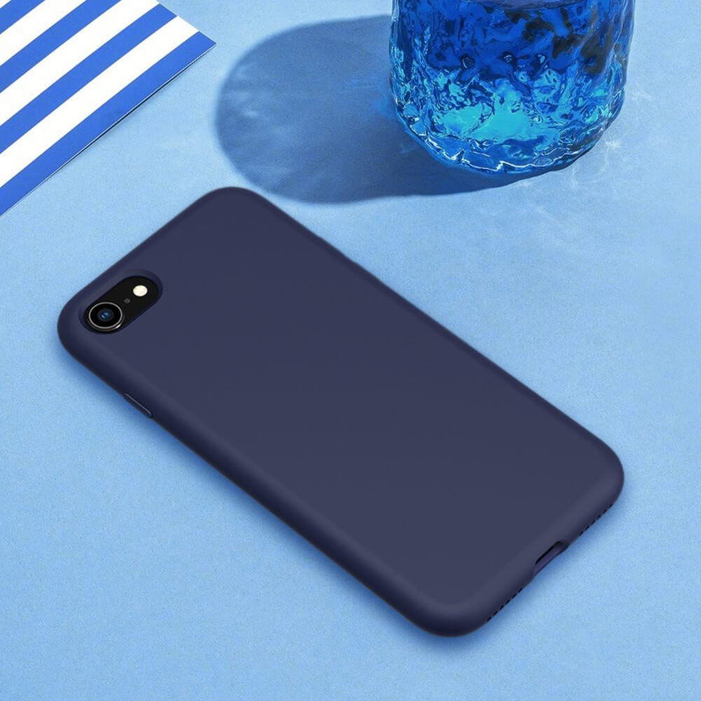 Nillkin Apple iPhone 7 / 8 / SE 2020/2022 Flex Pure Case Blauw afbeelding 3