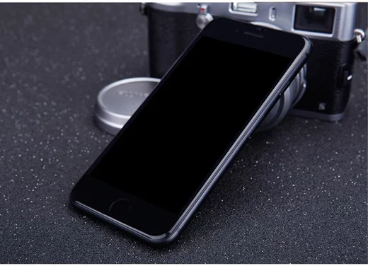 Nillkin 3D iPhone 7 / 8 / SE 2020/2022 Glass Screen Protector Zwart afbeelding 15
