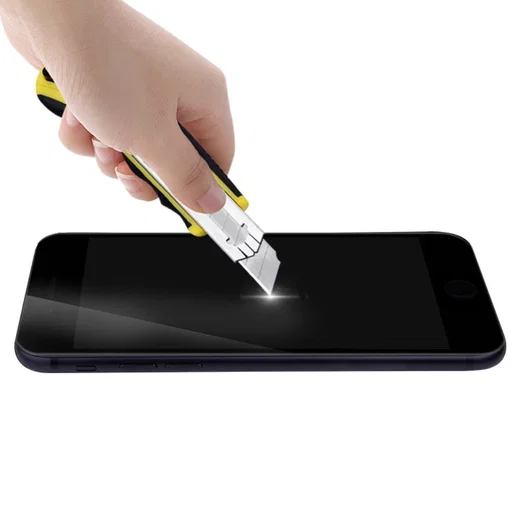 Nillkin 3D iPhone 7 / 8 / SE 2020/2022 Glass Screen Protector Zwart afbeelding 3