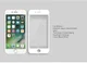 Nillkin 3D iPhone 7 / 8 / SE 2020/2022 Glass Screen Protector Zwart afbeelding 5