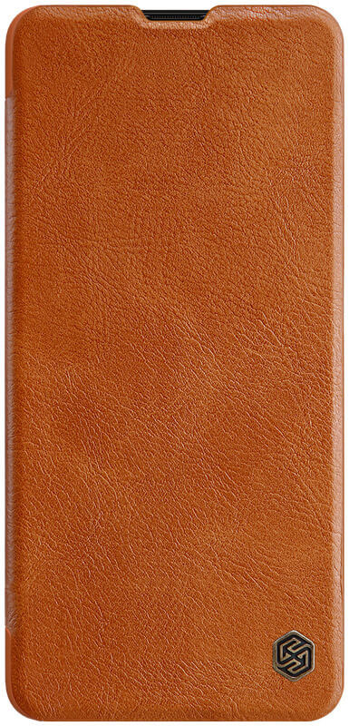 Nillkin Qin Book Samsung Galaxy A71 Hoesje Bruin afbeelding 2