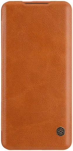 Nillkin Qin Book OnePlus 7T Pro Hoesje Bruin afbeelding 3