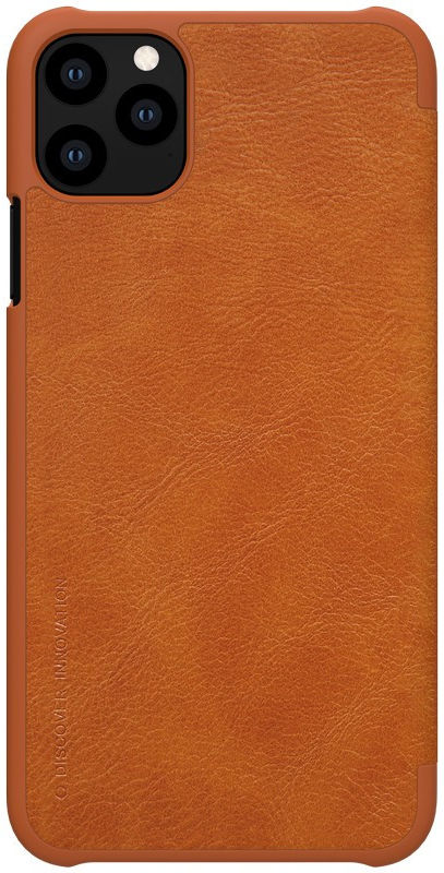 Nillkin Qin Book Apple iPhone 11 Pro Hoesje Bruin afbeelding 2