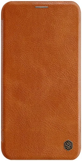 Nillkin Qin Book Apple iPhone 11 Pro Max Hoesje Bruin afbeelding 3