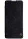 Nillkin Samsung Galaxy A41 Qin Leather Case Zwart afbeelding 2