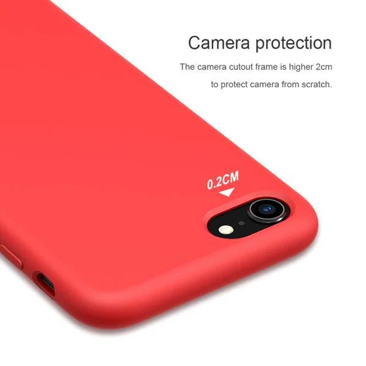 Nillkin Apple iPhone 7 / 8 / SE 2020 Flex Pure Case Zwart afbeelding 10