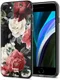 HappyCase iPhone SE 2020/2022 Hoesje Flexibel TPU Rozen Print afbeelding 2