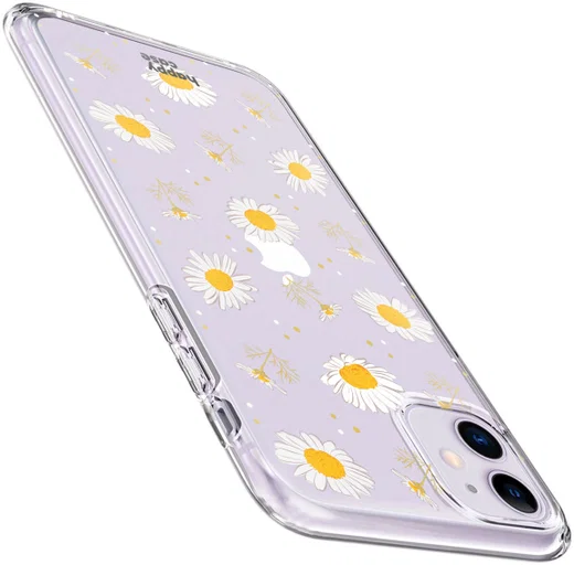 HappyCase Apple iPhone 11 Hoesje Flexibel TPU Bloemen Print afbeelding 6