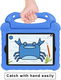 Apple iPad Mini 1/2/3/4/5 Kinder Tablethoes met Handvat Blauw afbeelding 6