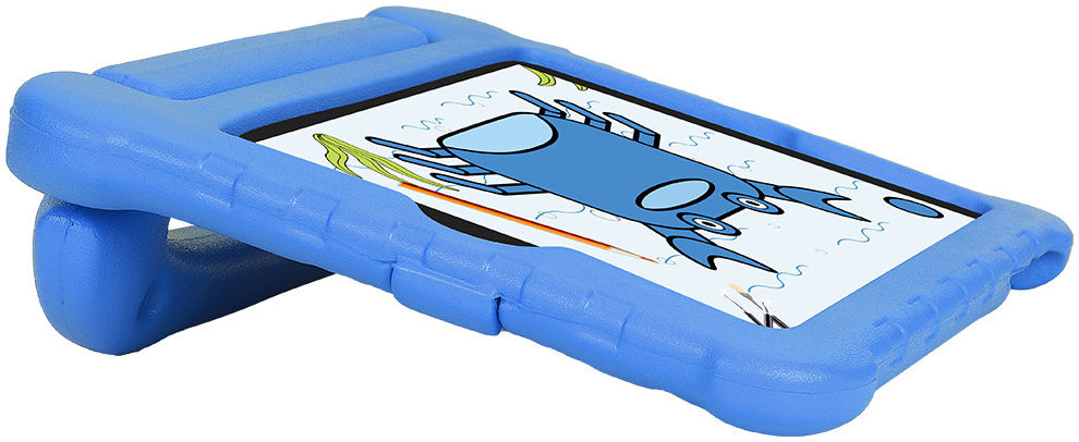 Apple iPad Mini 1/2/3/4/5 Kinder Tablethoes met Handvat Blauw afbeelding 7