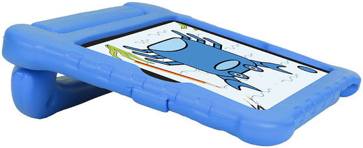 Apple iPad Mini 1/2/3/4/5 Kinder Tablethoes met Handvat Blauw afbeelding 7