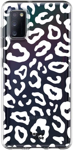 HappyCase Samsung Galaxy A41 Flexibel TPU Hoesje Luipaard print afbeelding 1