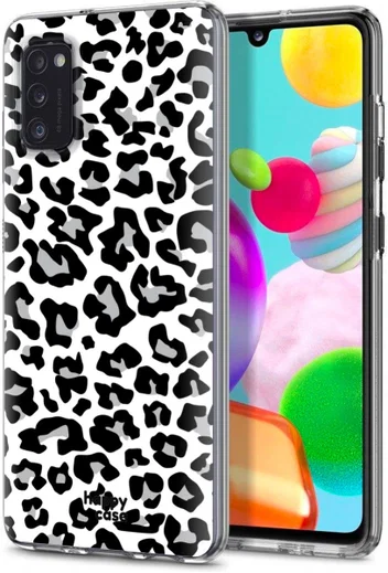 HappyCase Samsung Galaxy A41 Flexibel TPU Hoesje Panter print afbeelding 4