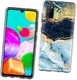 HappyCase Samsung Galaxy A41 Flexibel TPU Hoesje Blue Marble print afbeelding 6