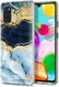 HappyCase Samsung Galaxy A41 Flexibel TPU Hoesje Blue Marble print afbeelding 2