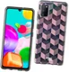 HappyCase Samsung Galaxy A41 Flexibel TPU Hoesje Blokjes print afbeelding 5