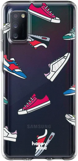 HappyCase Samsung Galaxy A41 Flexibel TPU Hoesje Sneaker print afbeelding 1