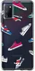 HappyCase Samsung Galaxy A41 Flexibel TPU Hoesje Sneaker print afbeelding 1
