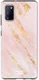 HappyCase Samsung Galaxy A41 Flexibel TPU Hoesje Pink Marmer print afbeelding 1