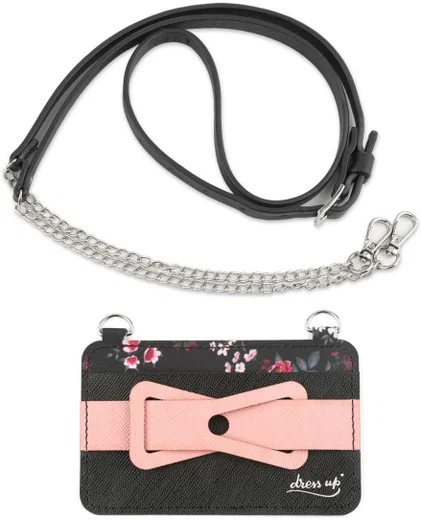 4smarts DressUp Universele Portemonnee met Band en Handriem Roze afbeelding 1