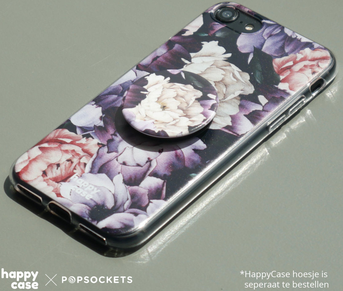 PopSockets X HappyCase PopGrip PopTop Greep en Standaard Flower afbeelding 9