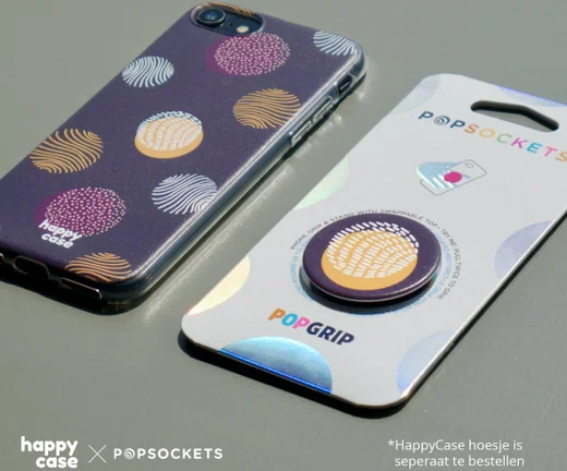 PopSockets X HappyCase PopGrip PopTop Greep en Standaard Cirkels afbeelding 5