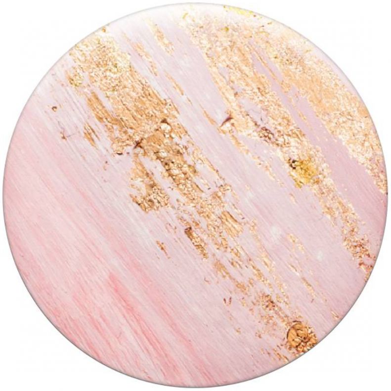 PopSockets X HappyCase PopGrip PopTop Greep en Standaard Pink Marmer afbeelding 4