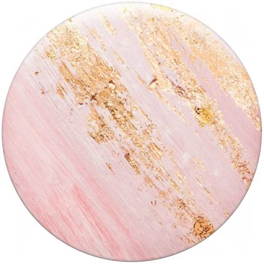PopSockets X HappyCase PopGrip PopTop Greep en Standaard Pink Marmer afbeelding 4