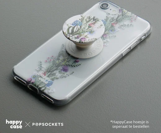PopSockets X HappyCase PopGrip PopTop Greep en Standaard Floral afbeelding 7