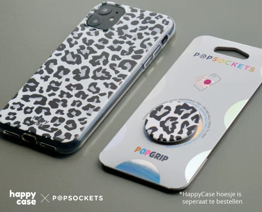 PopSockets X HappyCase PopGrip PopTop Greep en Standaard Panter afbeelding 5