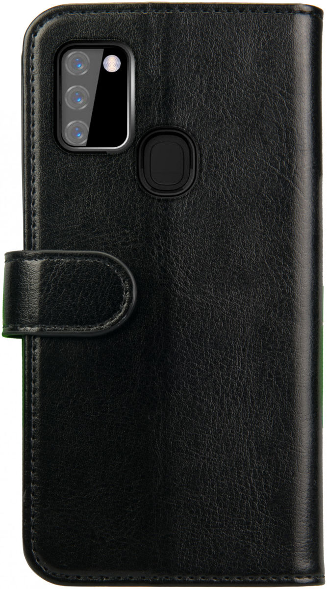 Rosso Element Samsung Galaxy A21S Hoesje Book Cover Zwart afbeelding 2