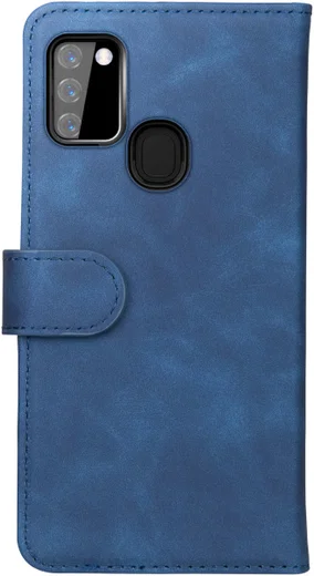 Rosso Element Samsung Galaxy A21S Hoesje Book Cover Blauw afbeelding 2