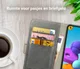 Rosso Element Samsung Galaxy A21S Hoesje Book Cover Grijs afbeelding 8