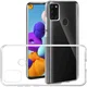 Samsung Galaxy A21S Hoesje Dun TPU Transparant afbeelding 1