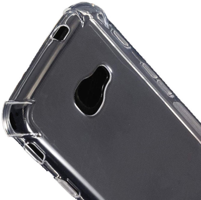 Samsung Galaxy Xcover 4/4S Hoesje Schokbestendig Transparant afbeelding 2
