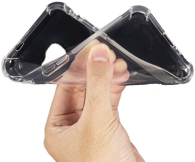 Samsung Galaxy Xcover 4/4S Hoesje Schokbestendig Transparant afbeelding 4