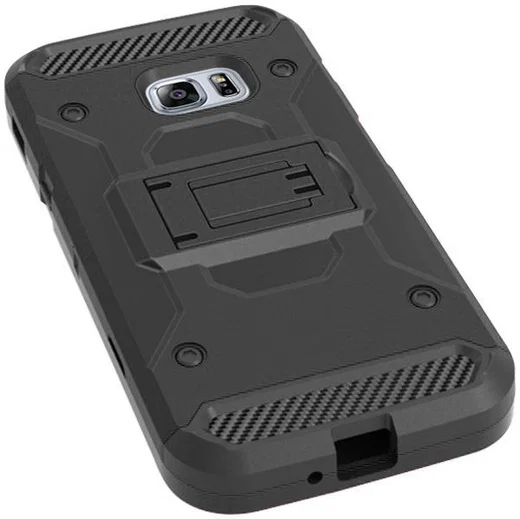 Samsung Galaxy Xcover 4/4S Hybride Kickstand Hoesje Zwart afbeelding 5