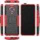 Xiaomi Poco F2 Pro Robuust Hybride Hoesje Rood afbeelding 9