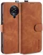 Xiaomi Poco F2 Pro Retro Portemonnee Hoesje Bruin afbeelding 2