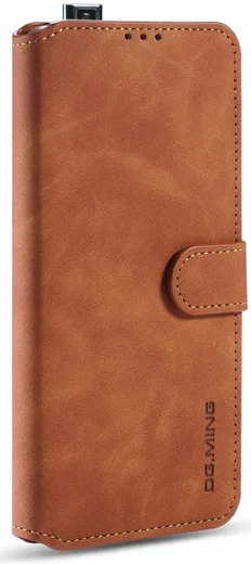 Xiaomi Poco F2 Pro Retro Portemonnee Hoesje Bruin afbeelding 8