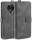 Xiaomi Poco F2 Pro Retro Portemonnee Hoesje Grijs afbeelding 2